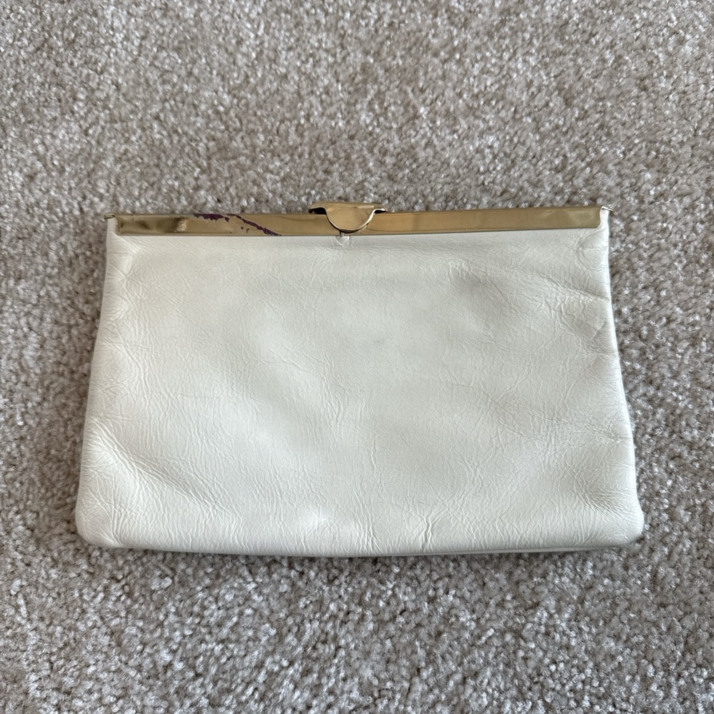Vintage Etra Women’s Genuine Leather Golf Clutch